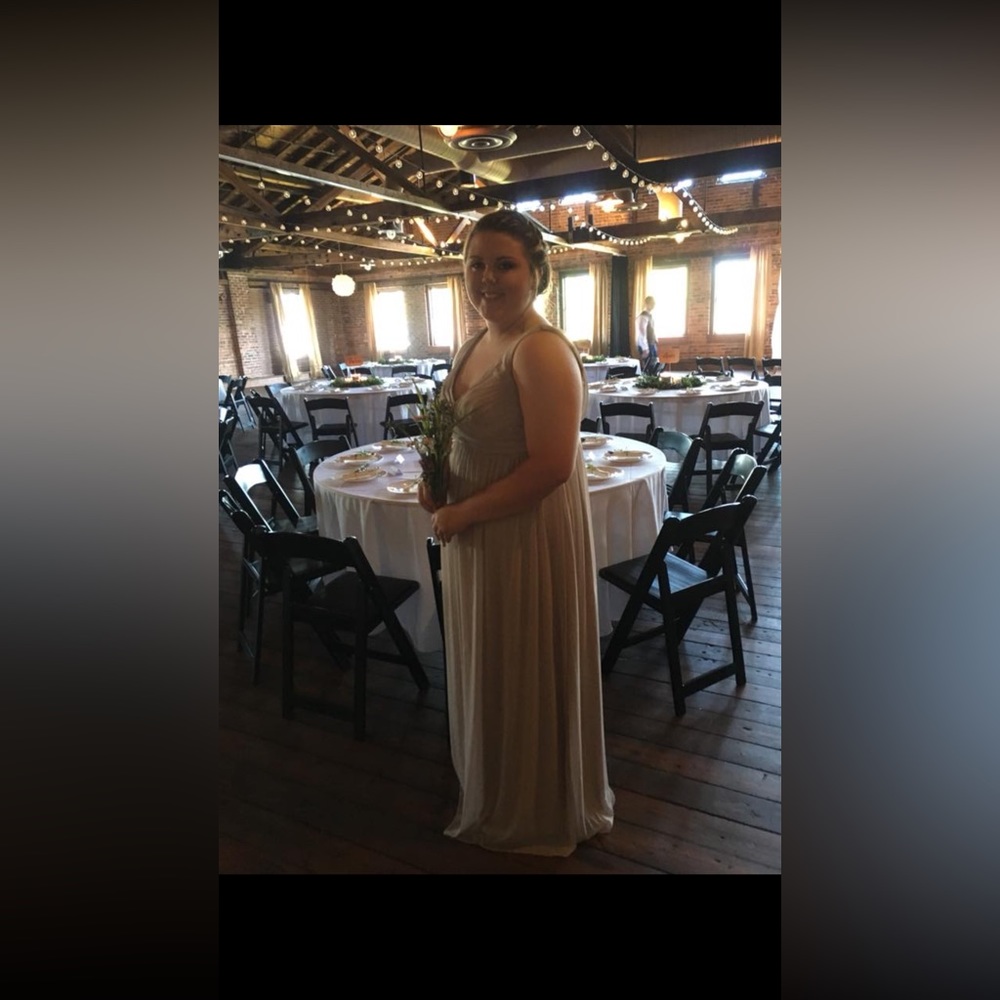 David’s bridal bridesmaid dress